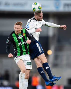 GAIS Julius Lindberg och Utsiktens Alexander Faltsetas