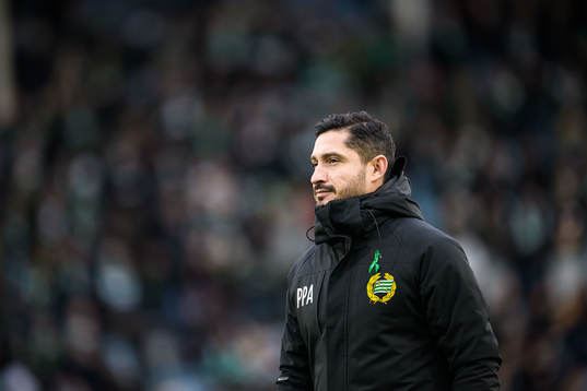 Hammarbys tränare Pablo Pinones-Arce