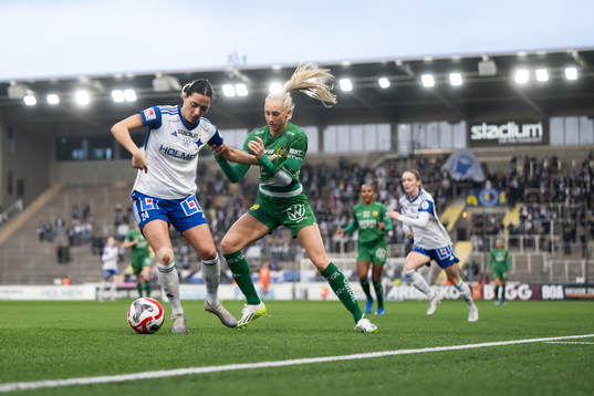 IFK Norrköpings Irma Cajlakovic och Hammarbys Ellen