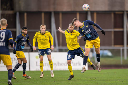 Ängelholms Robin Nilsson och Torns IFs Ludvig Bergman