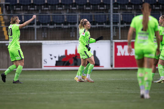 Kristianstads Hlin Eiriksdottir jublar