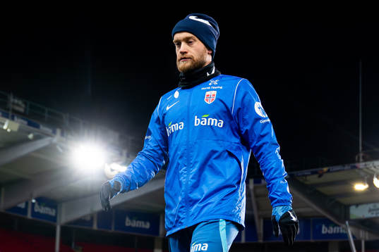 Bård Finne of the Norwegian national football team