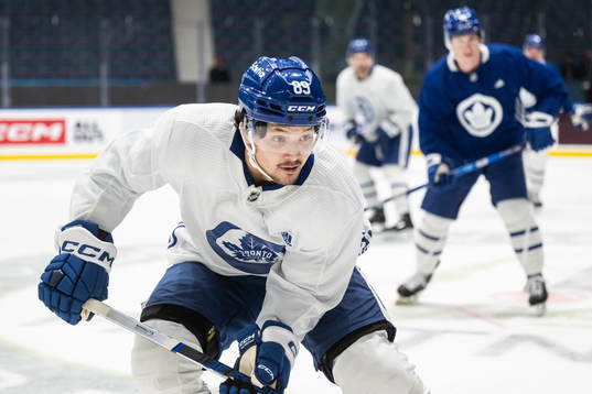 Nicholas Robertson of Toronto Maple Leafs