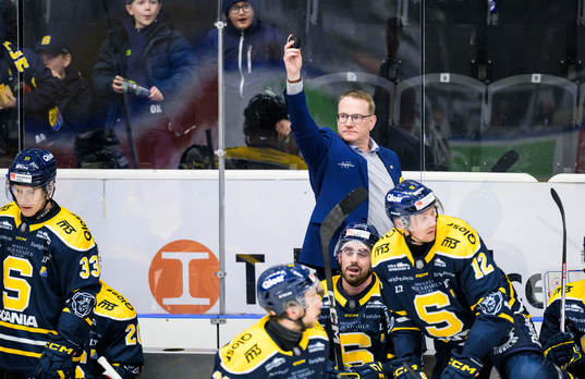Södertäljes tränare Magnus Bogren