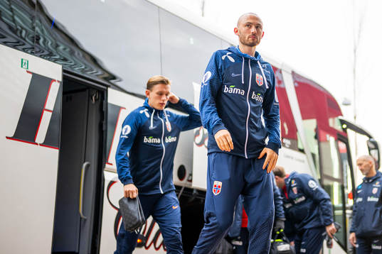 Fredrik Aursnes of the Norwegian national football team