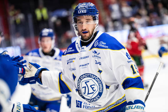 Leksands Max Veronneau jublar