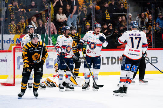 Växjös Ludvig Nilsson jublar