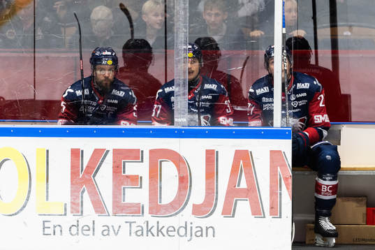 Linköpings Oscar Fantenberg, Jesper Pettersson och William