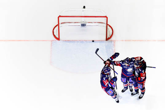 Linköpings Christoffer Ehn, Lance Bouma och Patrick