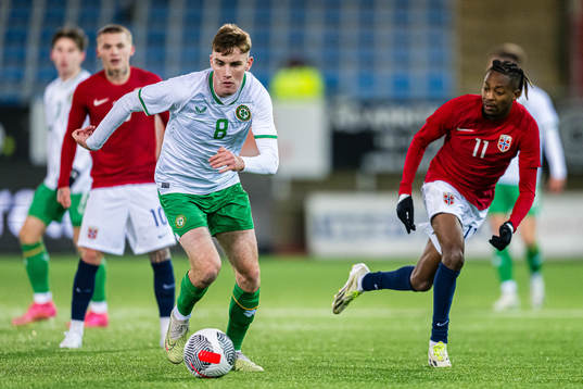Matthew Healy of Ireland and Joel Mugisha of Norway