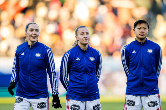 Felicia Anna Rogic, Stine Nybø Brekken and Ylinn Tennebø