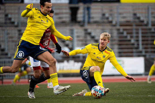 Ängelholms Filip Örnblom och Jonathan Nilsson