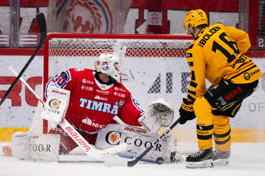 Timrås målvakt Jacob Johansson