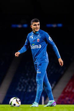Mohamed Elyounoussi of the Norwegian national football team