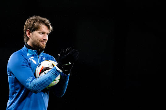 Stefan Strandberg of the Norwegian national football team