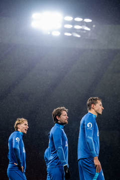 Kristian Thorstvedt, Stefan Strandberg and Sander Berge of