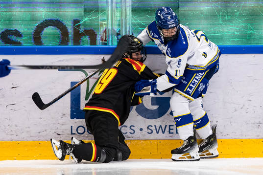 Brynäs Stella Lindell och Leksands Fanny Brolin