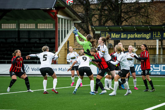 Häckens målvakt Kajsa Höglund Jansson
