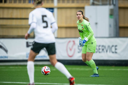 Häckens målvakt Kajsa Höglund Jansson