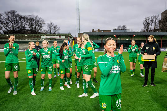 Hammarbys Josefine Gualtieri Göras jublar