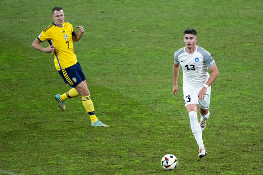Viktor Claesson of Sweden and Maksim Paskotsi of Estonia