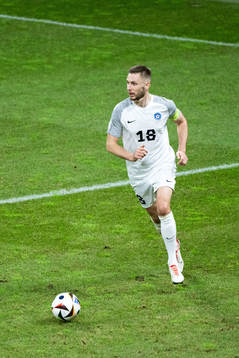 Karol Mets of Estonia