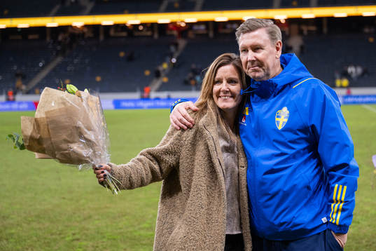 Assistant coach Peter Wettergren of Sweden