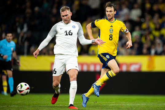 Joonas Tamm of Estonia and Albin Ekdal of Sweden