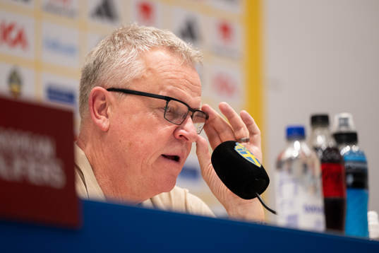 Head coach Janne Andersson of Sweden