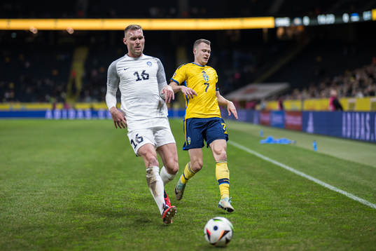 Joonas Tamm of Estonia and Viktor Claesson of Sweden
