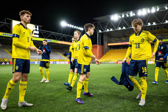 Sveriges Anes Cardaklija, Nils Zetterström, Adam Stroud och Ture Sandberg