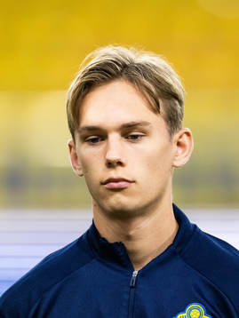 Sveriges Pontus Dahbo vid line-up