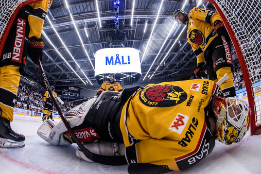 Luleås målvakt Joel Lassinantti deppar