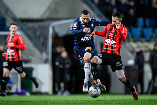 Örgrytes Sargon Abraham och Nordic Uniteds Gabriel Aphrem