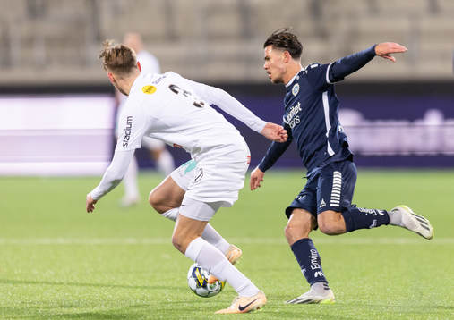 Brommapojkarnas Alexander Abrahamsson och Utsiktens William