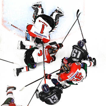 Spel framför Örebros mål