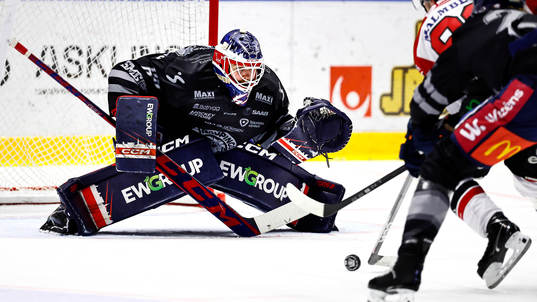 Linköpings målvakt Marcus Högberg