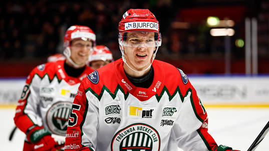 Frölundas Gustav Rydahl jublar