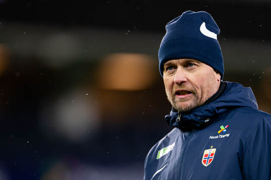 Bård Homstøl, coach of the Norwegian women's national football team,