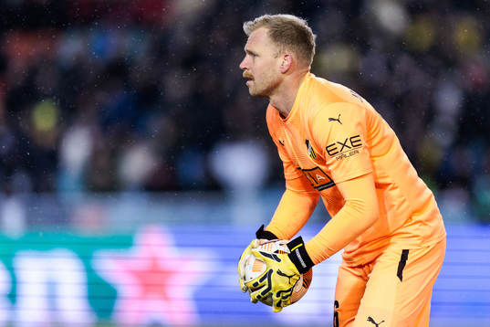 Goalkeeper Peter Abrahamsson of BK Häcken