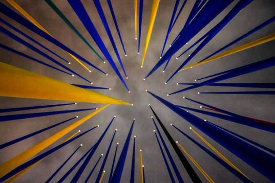 Vid SAAB Arena före ishockeymatchen i SHL mellan