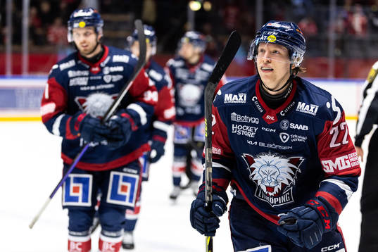 Linköpings Vilmos Gallo jublar