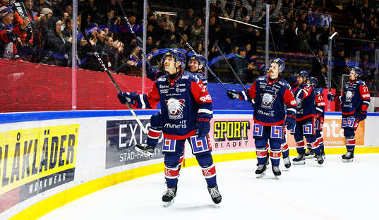 Linköpings Jesper Pettersson jublar