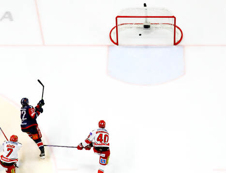 Linköpings Vilmos Gallo gör mål 4-0