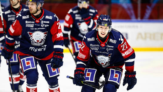 Linköpings Vilmos Gallo jublar