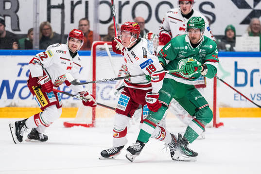 MoDos Erik Karlsson och Rögles Linus Sandin