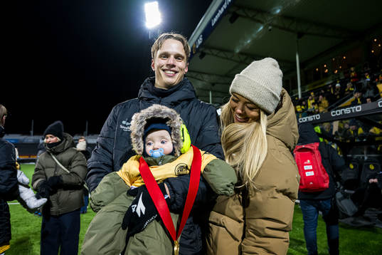 Ulrik Saltnes of Bodø/Glimt celebrates