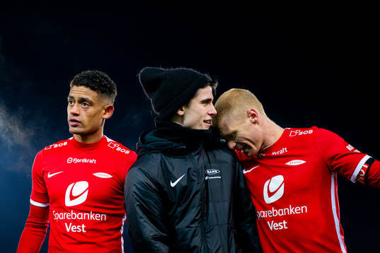 Japhet Sery Larsen, Ulrik Mathisen and Sivert Heltne Nilsen