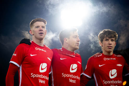 Thore Pedersen, Frederik Lindbøg Børsting and Niklas