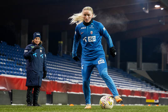 Anna Langås Jøsendal of the Norwegian women's national football team
